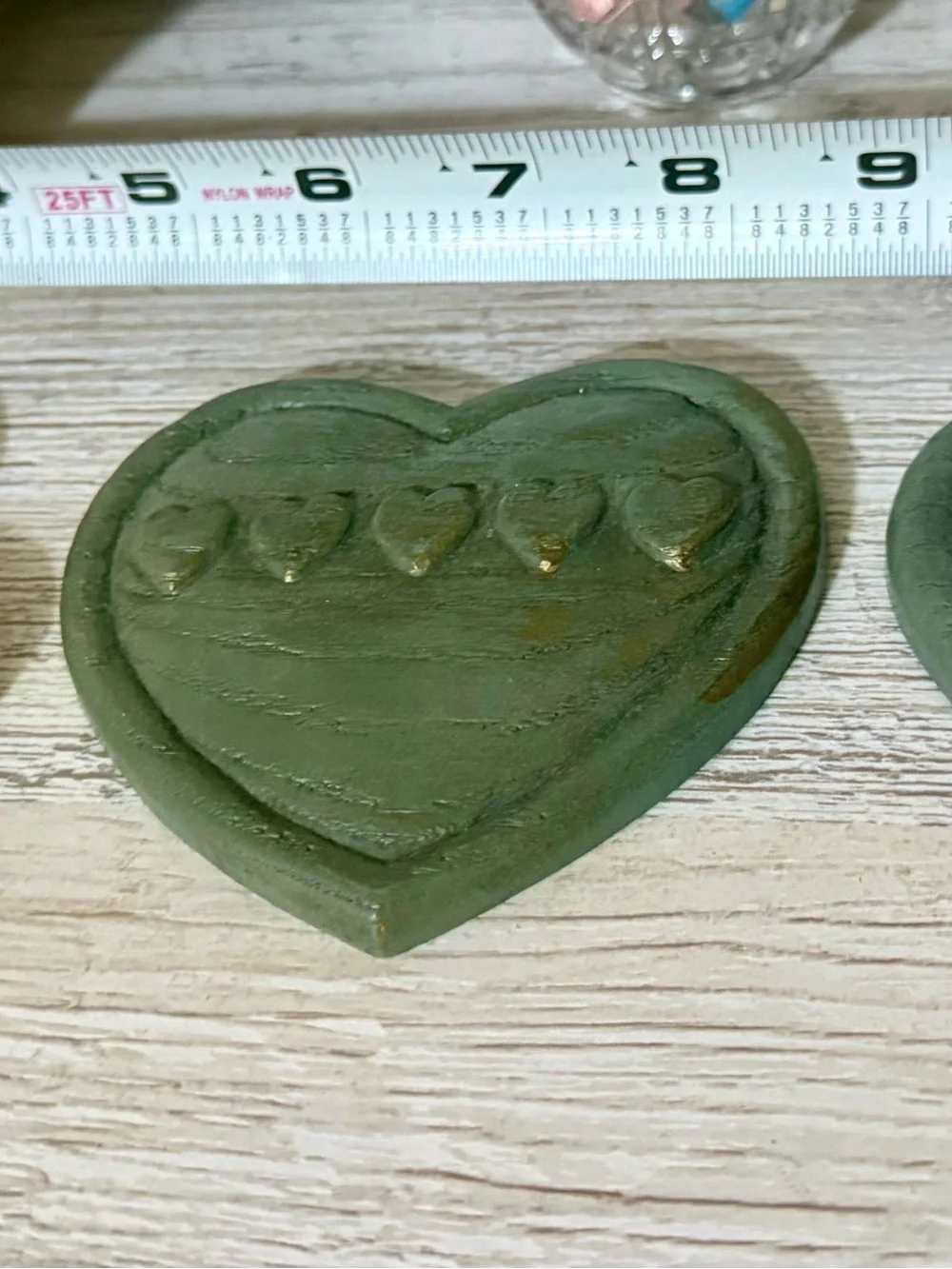 Vintage Home Interior Set of 3 Burwood Hearts